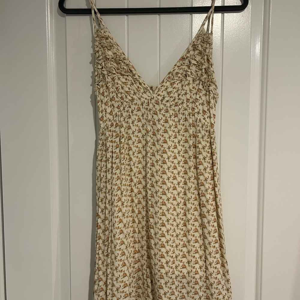Floral Cream Dress